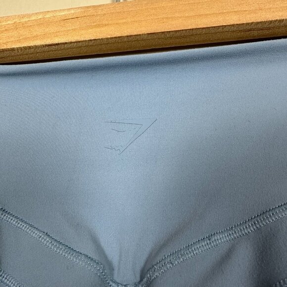 Gymshark Whitney Simmons Bike Shorts Gym Workout Athletic Moonstone Blue Small - Picture 5 of 6